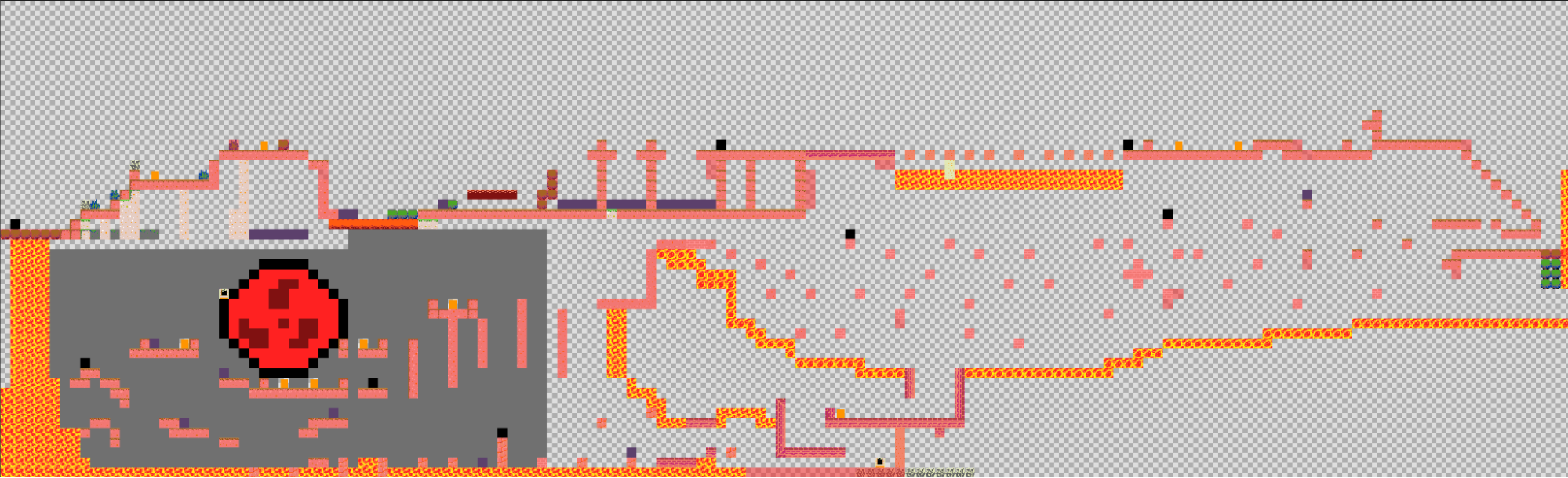 Pixel map art, made for school.